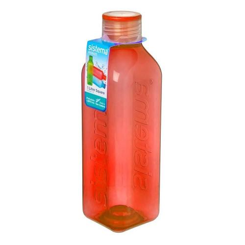 Бутылка 1 л Sistema Hydrate красная