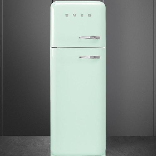 Холодильник двухкамерный 169х60 см Smeg 50's Style FAB30LPG5 зеленый