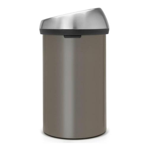 Мусорный бак 60 л Brabantia Touch Bin серый