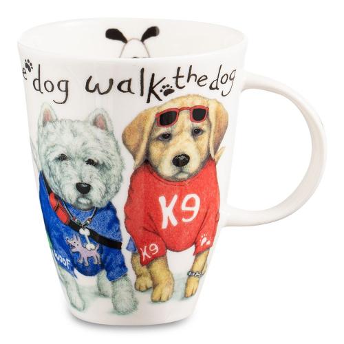 Кружка 400 мл Roy Kirkham Cats & dogs белая