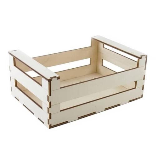 Ящик деревянный для подачи и сервировки 14х20х8,5 см The Bars Wood Box бежевый