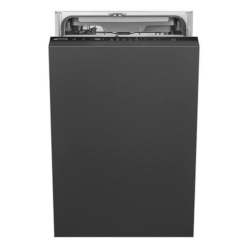 Встраиваемая посудомоечная машина 45 см Smeg ST4523IN черная