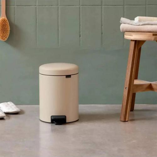 Ведро для мусора 3 л Brabantia NewIcon бежевое