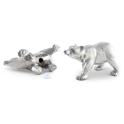 Солонка и перечница Polar Bear 7,6 см Vagabond House Woodland Creatures