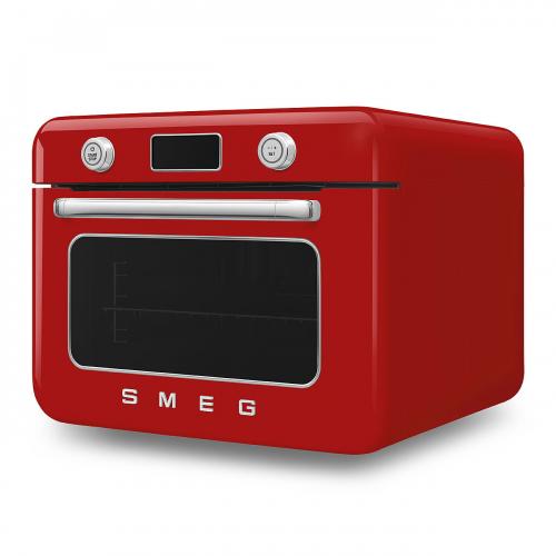 Мини-печь 50х50 см SMEG 50’s Style COF01RDEU красная