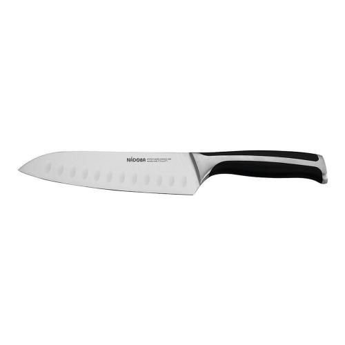 Нож сантоку 17,5 см Nadoba Ursa черный