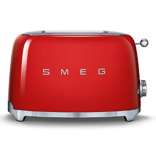 Тостер на 2 ломтика Smeg 50's Style TSF01RDEU красный