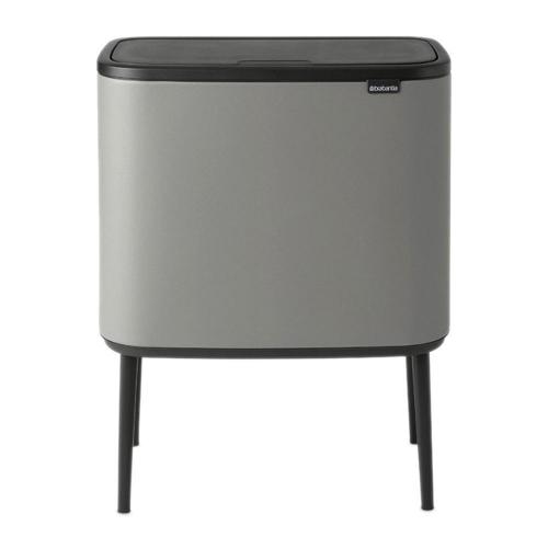 Мусорный бак 33 л Brabantia Bo Touch Bin серый