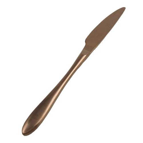 Нож столовый "Alessi-Copper" медное матовое PVD покрытие P.L. Proff Cuisine