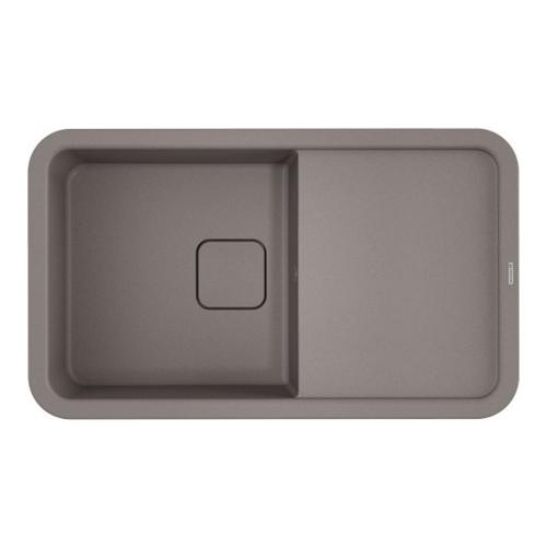 Кухонная мойка 86 см Omoikiri Solidity Tasogare 86-GR leningrad grey - 1 фото