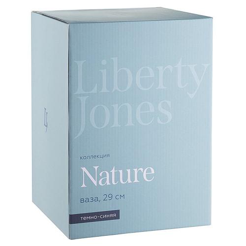 Ваза 18x29 см Liberty Jones Nature синяя