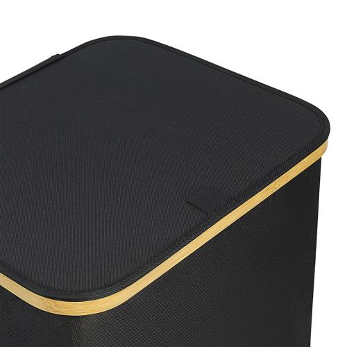 Корзина для белья 40х33 см 57 л Smart Solutions Neat Mid черная