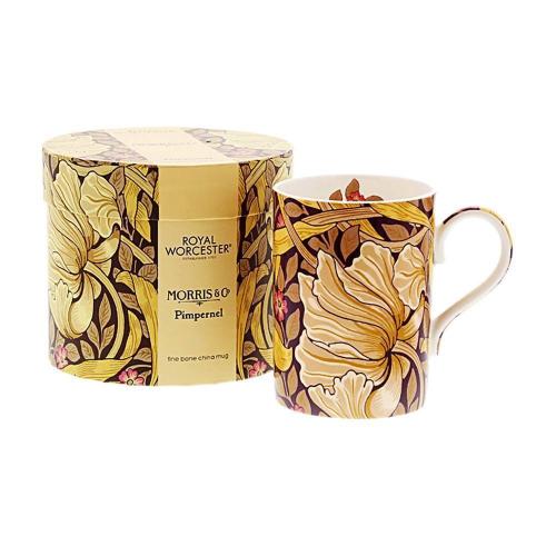 Кружка Моррис и Ко Первоцвет 350 мл Royal Worcester коричневая