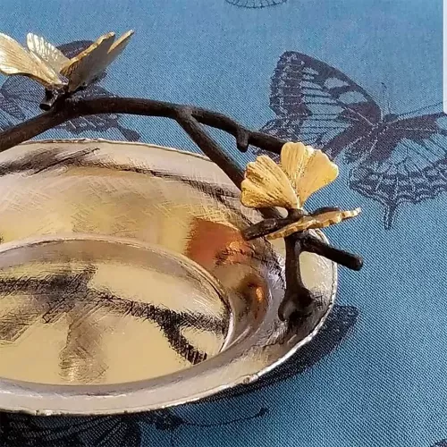 Подставка для бутылки 17,8х15,9 см Michael Aram Golden Gingko стальная