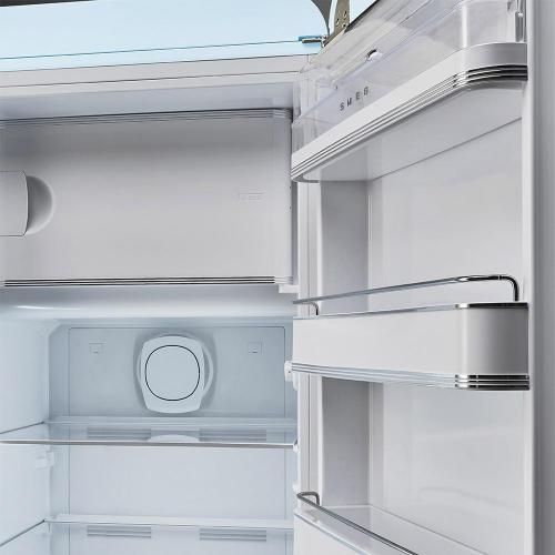 Холодильник однокамерный 153х60 см Smeg 50's Style FAB28RPB5 голубой - 5 фото