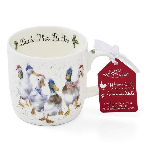 Кружка 8,5х8 см 310 мл Royal Worcester Забавная фауна белая