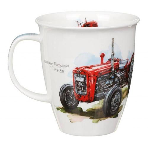 Кружка 480 мл Dunoon Nevis Tractors красная