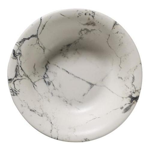 Салатник фарфоровый 16х4,75 см Kytahya Marble белый