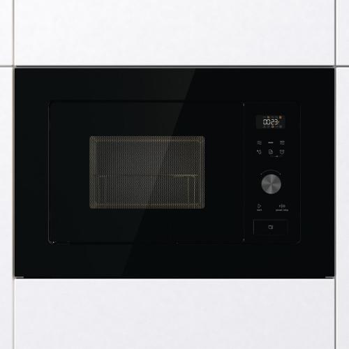 Встраиваемая микроволновая печь 59,5х38,8 см Gorenje Advanced BM201AG1BG черная