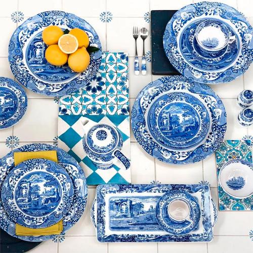 Набор чайных ложек Spode Blue Italian 6 пр белый