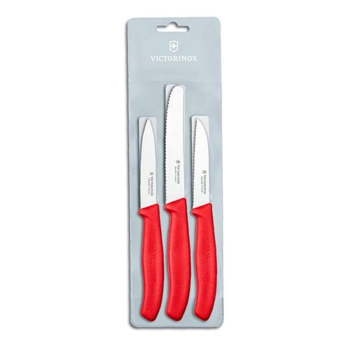 Набор ножей Victorinox Swiss Classic красный 3 пр