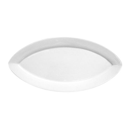 Тарелка овальная плоская RAK Porcelain Fine Dine 40*19 см