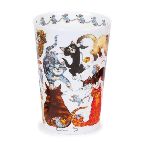 Термокружка Кошачьи игры 440 мл Dunoon Travel Mug Comical Animals