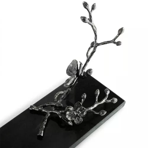 Подставка для бутылки 10х28 см Michael Aram Black Orchid черная