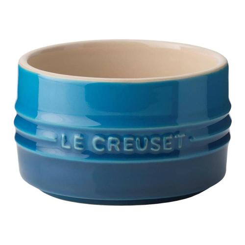 Блюдо для запекания керамическое 9х9х5,6 см 200 мл Le Creuset Cerise синее