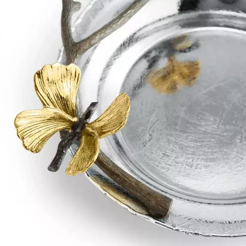 Подставка для бутылки 17,8х15,9 см Michael Aram Golden Gingko стальная