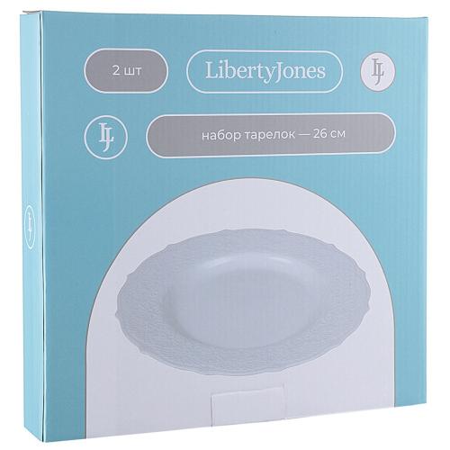 Набор тарелок 26 см Liberty Jones Tracery 2 шт белый