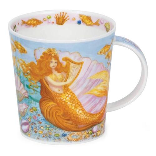 Кружка 320 мл Dunoon Lomond Mermaids желтая
