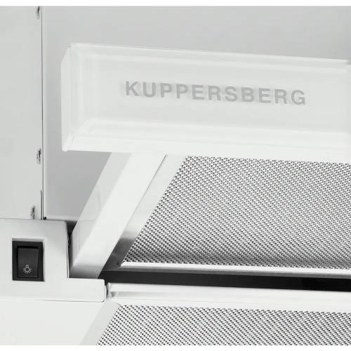 Встраиваемая вытяжка 55,2 см Kuppersberg Slimturbo 60 GW белая