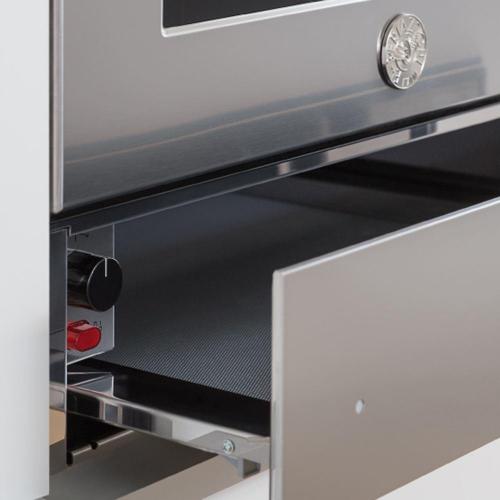 Шкаф для подогрева посуды 60х12 см Bertazzoni WD60X стальной - 3 фото