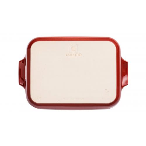 Блюдо для запекания 32х21 см Esprit de cuisine Festonne красное