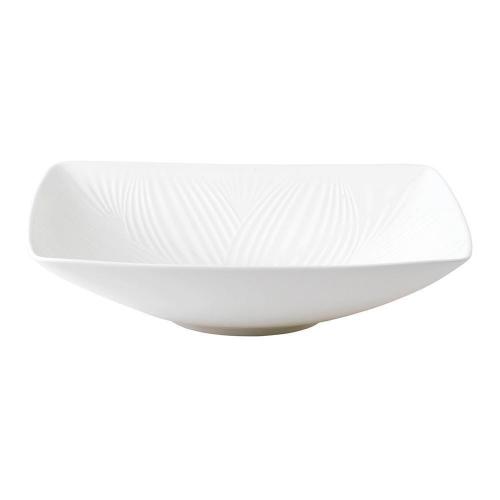 Ваза 26х26х6 см Wedgwood White Folia