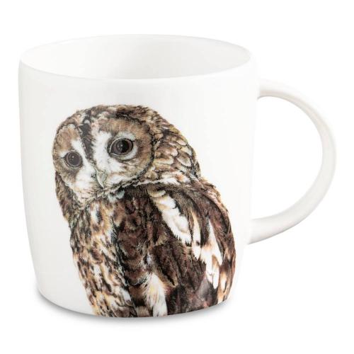 Кружка 380 мл Roy Kirkham Nature Owls Sophie белая