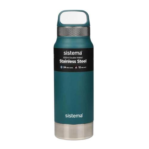 Термос 0,65 л Sistema Hydrate зеленый