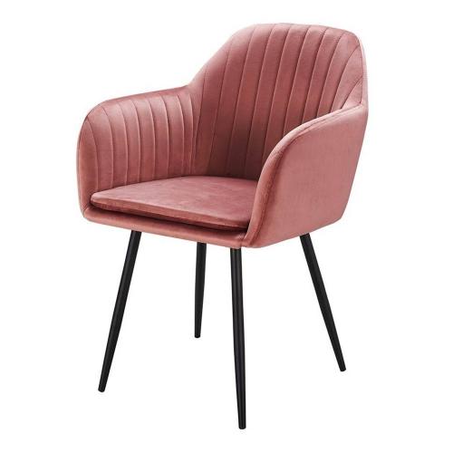 Стул-кресло 56х61х83 см ESF розовое