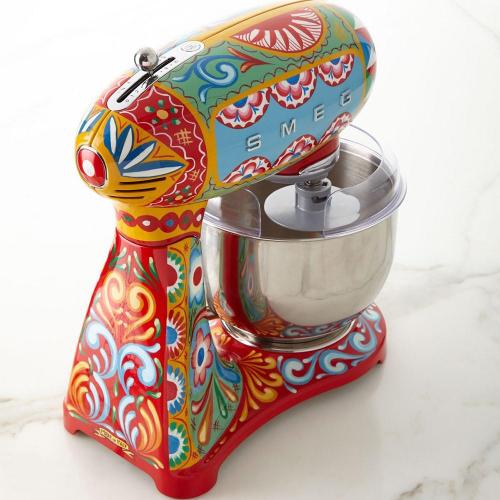 Миксер планетарный 4,8 л Smeg Sicily is my Love SMF03DGEU