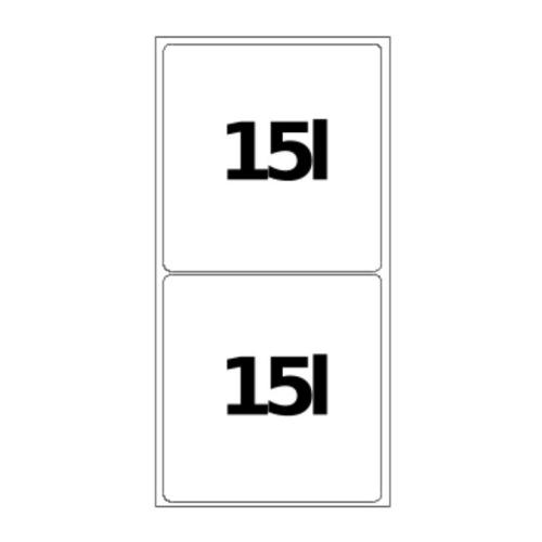 Мусорная система 17+17 л Blanco Botton II 30/2 черная