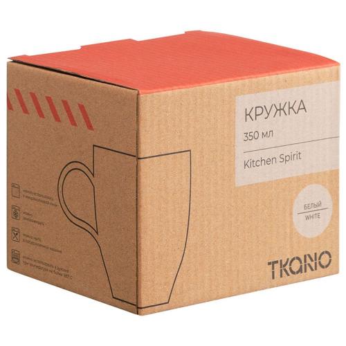 Кружка 350 мл Tkano Kitchen Spirit белая