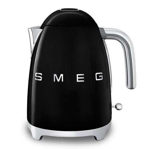Чайник электрический 1,7 л Smeg 50's Style KLF01BLEU черный