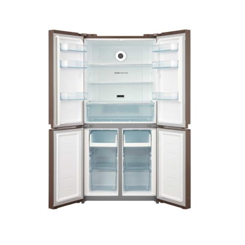 Холодильник French Door 177,5х83,3 см Korting KNFM 81787 GM коричневый