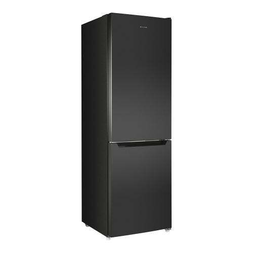 Холодильник 186х60 см Maunfeld MFF185SFSB черный