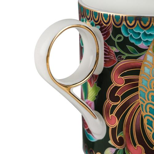 Кружка 350 мл Mix&Match Home Magic Dragon зеленая