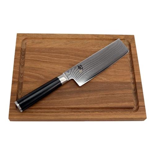 Нож кухонный Nakiri 16,5 см KAI Shun Classic - 2 фото