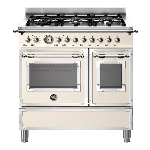 Варочный центр 89,5х60 см Bertazzoni Heritage HER96L2EAVT бежевый