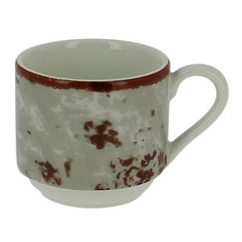 Чашка для эспрессо RAK Porcelain Peppery 90 мл штабелируемая, серый цвет