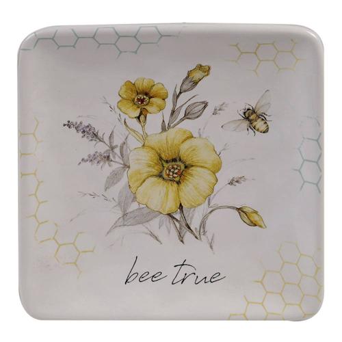 Тарелка хлебная Bee true 15х15 см Certified international corp Пчелки